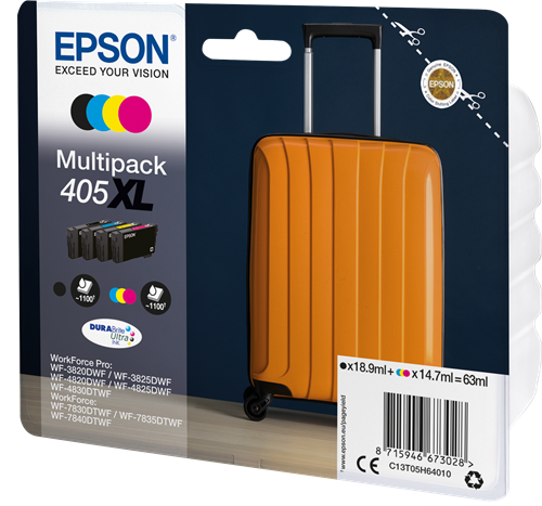 Epson 405XL Multipack negro / cian / magenta / amarillo