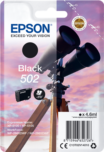 Epson 502 negro Cartucho de tinta