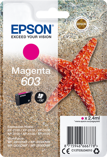 Epson 603 magenta Cartucho de tinta