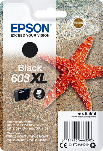 Epson 603XL negro Cartucho de tinta