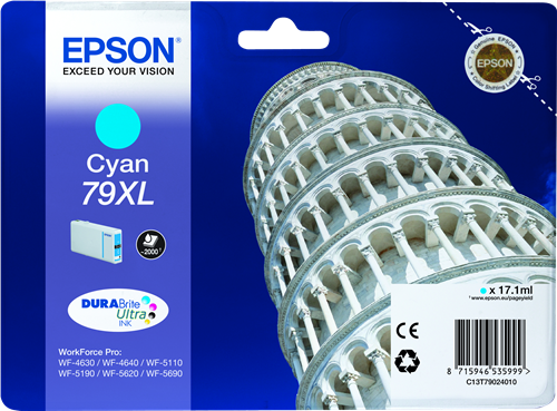 Epson 79 XL cian Cartucho de tinta