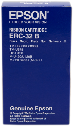 Epson ERC-32 B negro Cinta nylon