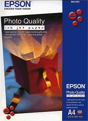 Epson Papel fotográfico de calidad A4 Blanco
