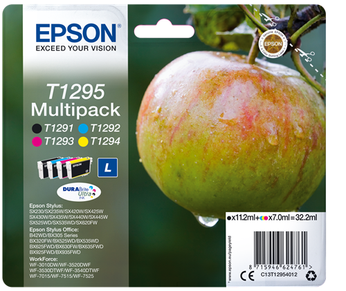 Epson T1295 Multipack negro / cian / magenta / amarillo