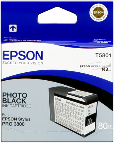 Epson T5801 Negro (foto) Cartucho de tinta