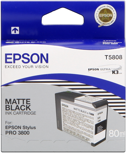 Epson T5808 Negro (mate) Cartucho de tinta