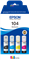 Epson 104 Multipack negro / cian / magenta / amarillo