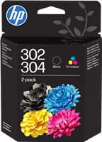 HP 302 / 304 Multipack negro / varios colores