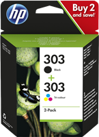 HP 303 Multipack negro / varios colores