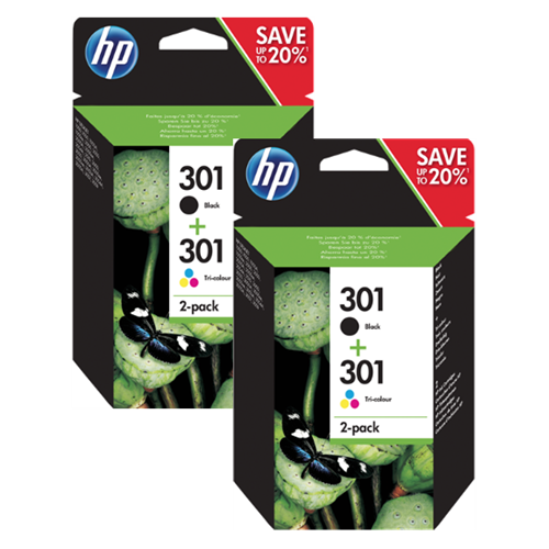 HP 301 Promo-Pack Multipack negro / varios colores
