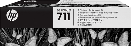 HP 711 Cabezal de impresión negro / cian / magenta / amarillo