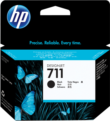 HP 711 negro Cartucho de tinta