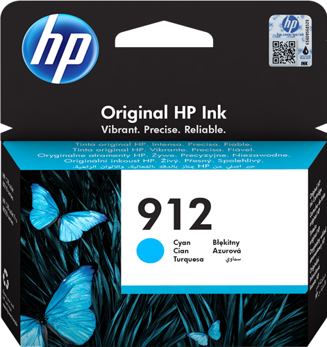 HP 912 cian Cartucho de tinta
