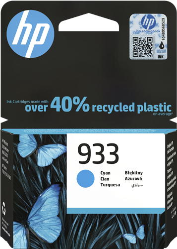 HP 933 cian Cartucho de tinta