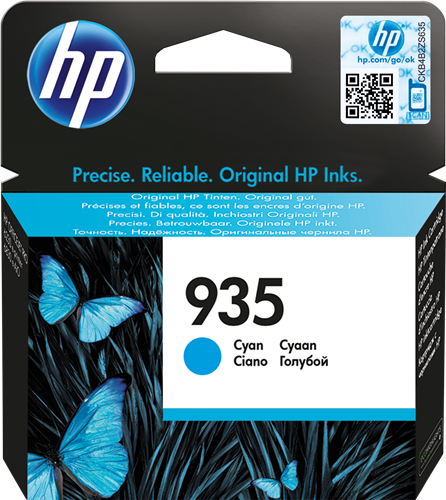HP 935 cian Cartucho de tinta