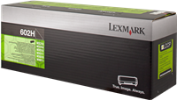 Lexmark 602H negro Tóner