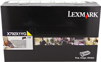 Lexmark X792X1YG amarillo Tóner