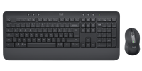 Logitech Conjunto de teclado y ratón inalámbrico Signature MK650 graphite
