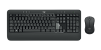 Logitech Conjunto de teclado y ratón inalámbricos MK540 Advanced negro