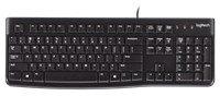 Logitech Teclado K120 US negro