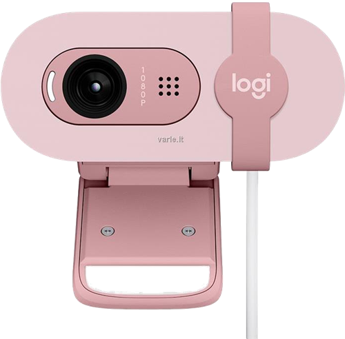 Logitech BRIO 100 Webcam Rosado