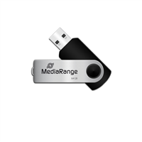 MediaRange Memoria USB de 64 GB negro / Plata