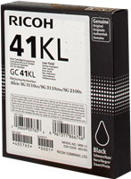 Ricoh Cartucho de gel GC41BKL negro