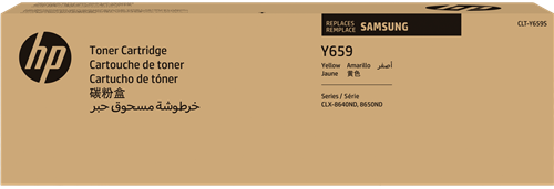 Samsung CLT-Y659S amarillo Tóner