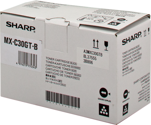 Sharp MX-C30GTB negro Tóner
