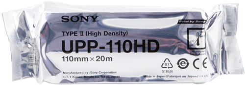 Sony Rollo papel térmico UPP-110HD Blanco