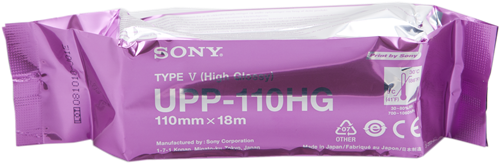 Sony Rollo papel térmico UPP-110HG Blanco