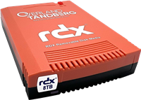 Tandberg Data Cartucho SSD RDX de 8 TB negro