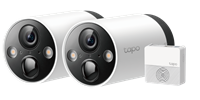 TP-Link 2 cámaras de vigilancia Tapo C420 Blanco