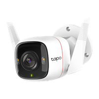 TP-Link Cámara de seguridad WiFi para exteriores Tapo C320WS Blanco